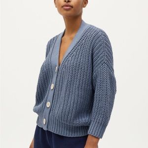 Babaa cardigan no18 midnight ocean